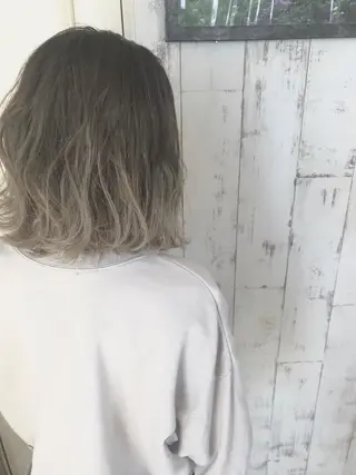 ミディアム カラー 脇田 雄大のヘアスタイル