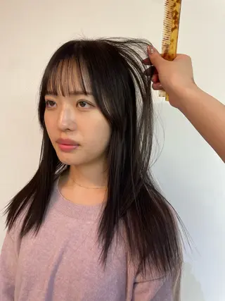 ロング カラー sakura🌸 レイヤー/韓国ヘアのヘアスタイル