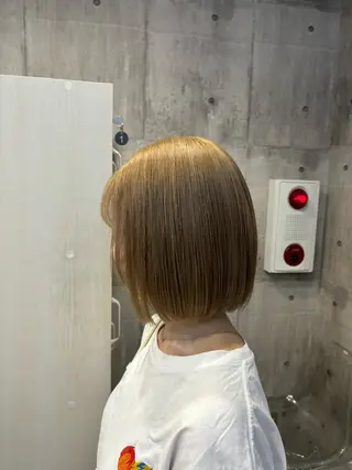 ショート ボブ／"質感再生"艶 カラー🫧sHOMaのヘアスタイル