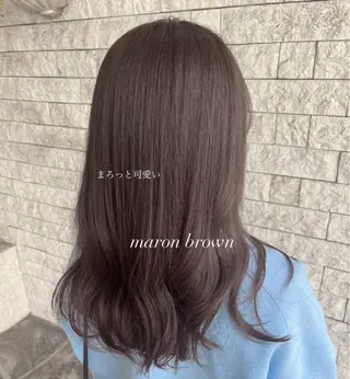 ロング カラー 透明感カラー／ 艶感カラー／RAMUのヘアスタイル