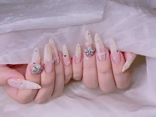 ネイル 長さだし専門店 M2　rikaのネイルデザイン