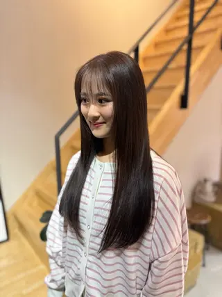 ロング 野村咲月/ Relico‐nidのヘアスタイル