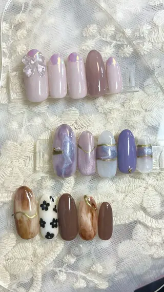 ネイル 藤島 咲良のネイルデザイン