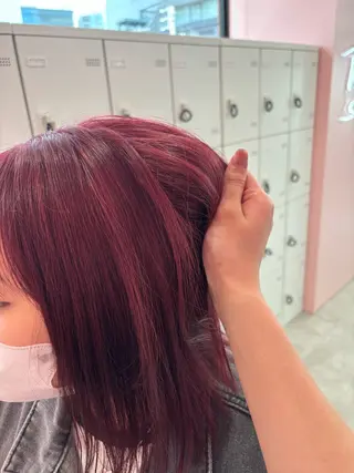 ミディアム Wカラー/暖色/べ ージュりく©︎🐝のヘアスタイル