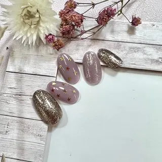 ネイル ⭐︎休業中の練習⭐︎ JNA認定講師髙橋のネイルデザイン