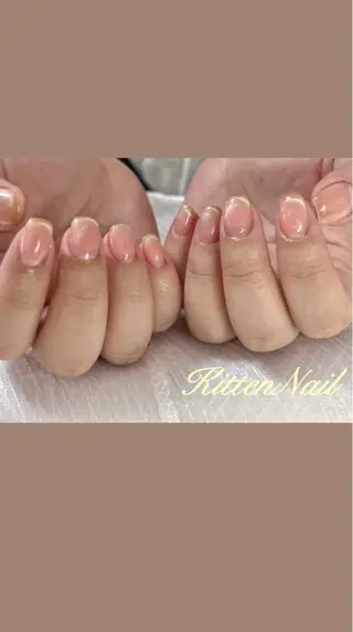 ネイル コネコネイルサロン モデル用のネイルデザイン