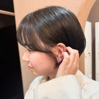 ショート カラー 透明感カラー/レイ ヤー/Nana🌈のヘアスタイル