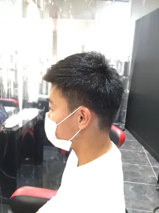 ショート メンズ Annon プライベートサロンのヘアスタイル