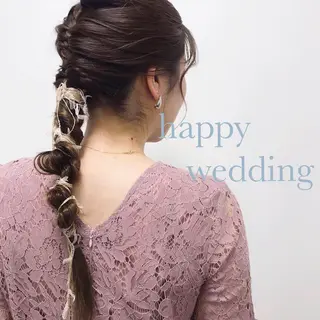 ロング ヘアアレンジ HARUNA🤍 大人ショートヘアのヘアスタイル