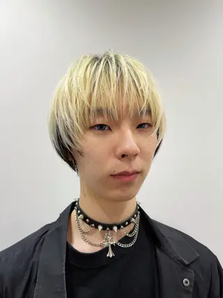 ミディアム メンズ メンズパーマ/ メンズカット/平木のヘアスタイル