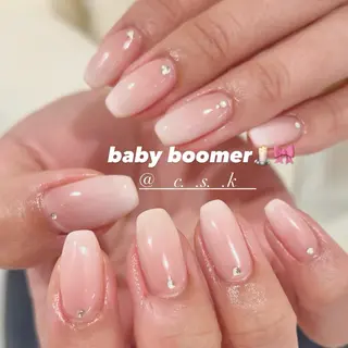 ネイル 🎀チーク/ちゅるん 🫧chisa🎀のネイルデザイン