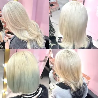 ミディアム カラー ハイトーン支持率 No.1🦋KOKIのヘアスタイル