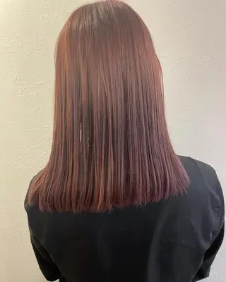 セミロング カラー m ā l o.🌷 サカモトマイコのヘアスタイル