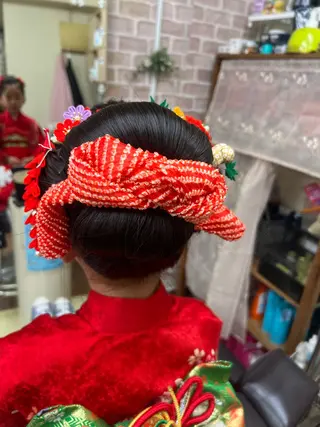 ヘアアレンジ 萱場 利恵のヘアスタイル