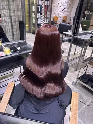 カラー AYANE 韓国ヘア /レイヤーカットのヘアスタイル