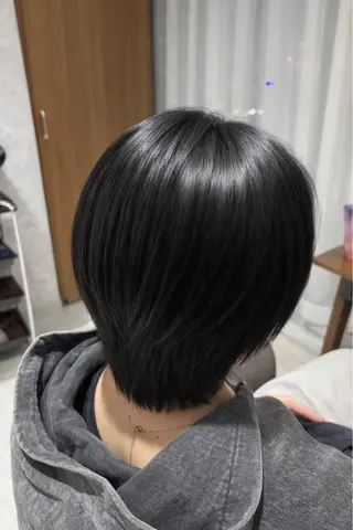 ショート カラー キッズ 青木 明日翔のヘアスタイル