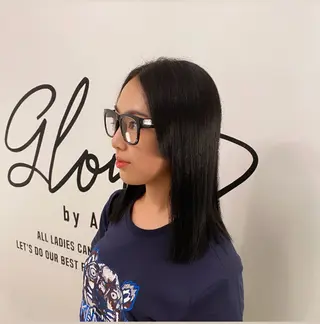 セミロング glowm by affect所属・glowm店長 加藤翔太のヘアスタイル