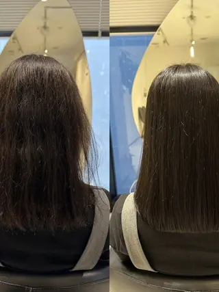 セミロング パーマ 美髪矯正🫧艶髪特化 🫧関口太郎のヘアスタイル