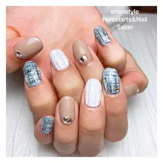 ミディアム ネイル 👑enen style👑のネイルデザイン
