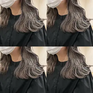ロング カラー 店長✨️韓国ヘア✖️ 髪質改善カラー／純大のヘアスタイル