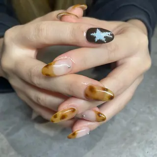 ネイル IROHA NAIL Kurumi🪽🫧のネイルデザイン