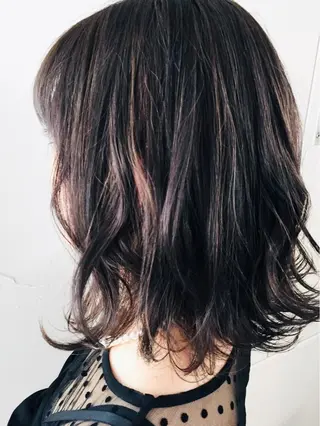 ミディアム カラー 船津武俊 フナツタケトシのヘアスタイル