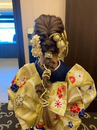 ロング 🌿 Y U Iのヘアスタイル