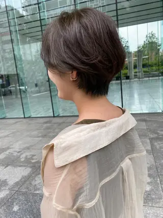 ショート カラー ヘアアレンジ 【代表】 たき〜のヘアスタイル