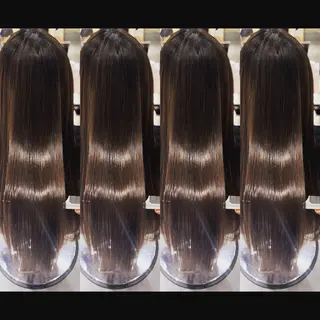 ロング 髪質改善ヘアエステ&縮毛矯正専門店One…所属・萩中怜奈💫髪質改善 &縮毛矯正専門店🌟のヘアスタイル