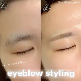 アイブロウ WHITEEYE 🤍KANAの眉毛・アイブロウイメージ