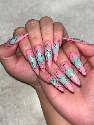 ネイル SoLuna MIZUHOのネイルデザイン