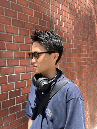 パーマ メンズ メイクス表参道所属・ショート/ボブ 矢野湧也のヘアスタイル