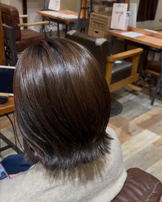 ショート エクステ/艶カラー /まつパ🌎はるかのヘアスタイル