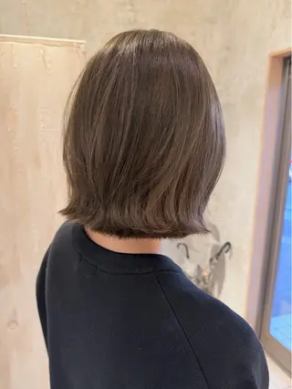 ミディアム カラー benji所属・Hamatsu Misakiのヘアスタイル