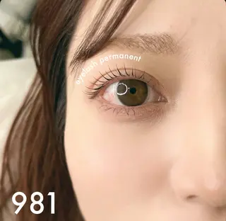 マツエク・マツパ 981 KURUMIのマツエク・マツパデザイン