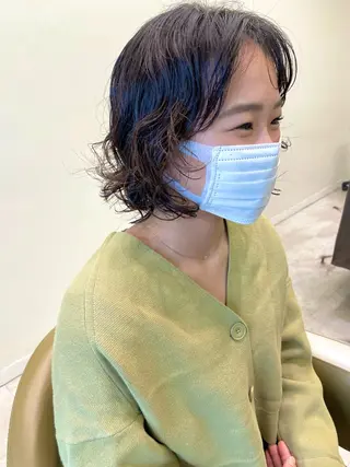 パーマ ボブパーマ/アレンジ Onのヘアスタイル