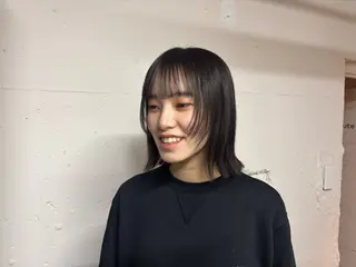 ミディアム カラー 🩵似合わせカット SEIRA🩵のヘアスタイル