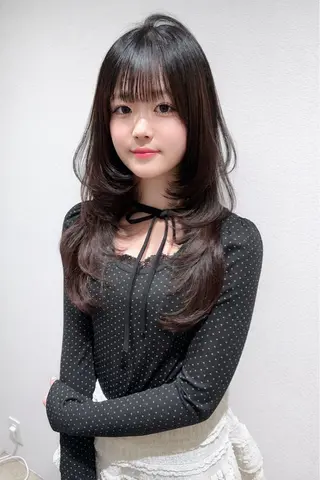 ロング LOUIMADNA栄所属・LOUIMADNA Haruna️️꙳⟡のヘアスタイル