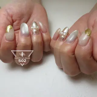 ネイル S02 𝙲𝚑𝚒𝚎のネイルデザイン