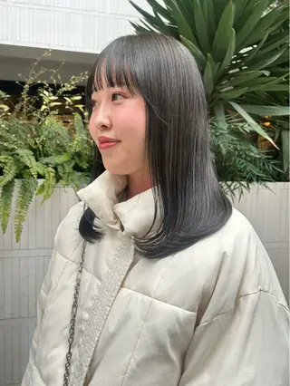 ミディアム カラー [Eurica] muaのヘアスタイル