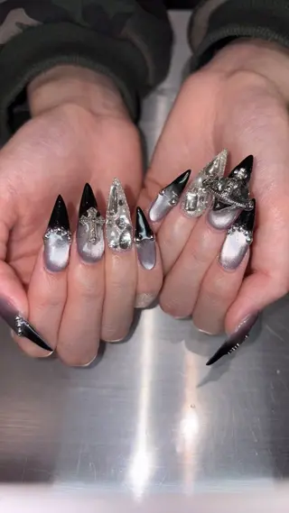 ネイル 👽個性派ネイル🎀 komachiのマツエク・マツパデザイン