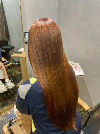 ロング カラー 似合わせカット｡:* nanaka🌦️のヘアスタイル