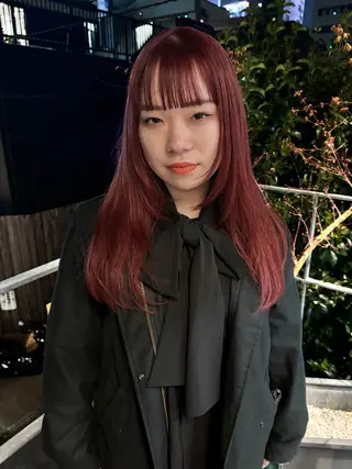 ロング カラー yuuna/ ハッシュカット🎀のヘアスタイル