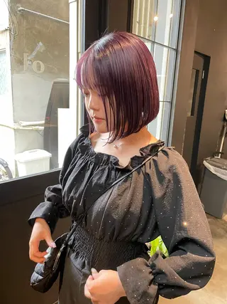 ショート カラー 野々村 朋美のヘアスタイル