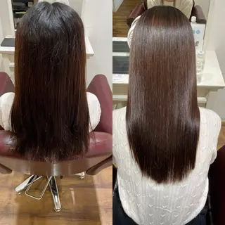 ロング カラー パーマ 園田 一喜のヘアスタイル