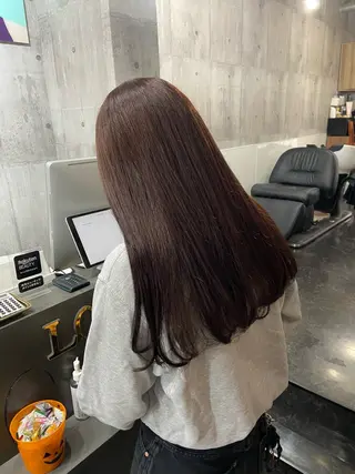 ロング カラー LOVETH  大名所属・Trip大名 AZUのヘアスタイル