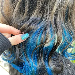 ミディアム カラー uros.所属・メンズパーマ/ エクステ🌞セナのヘアスタイル