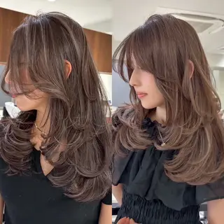 ロング 艶髪ハイトーン 💎凜💎のヘアスタイル