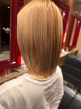 カラー 米山 璃奈のヘアスタイル