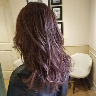 ロング カラー パーマ ✨Alushe 心斎橋店✨のヘアスタイル